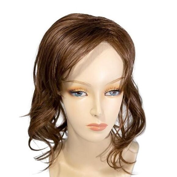 WigPro 806S Top Blend (TOPPER) Wig Pre Styled 4-Clips Synthetic Color 16/22. - Picture 2 of 7